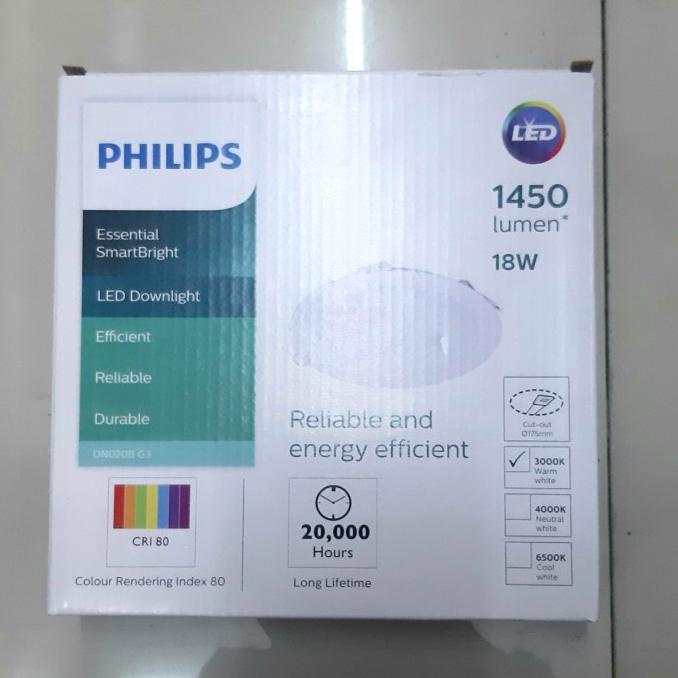Philips Downlight LED Panel 18 Watt DN020B