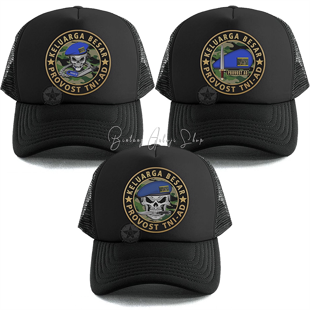 Topi Skull Keluarga Besar Provost TNI-AD Istimewa &amp; Murmer