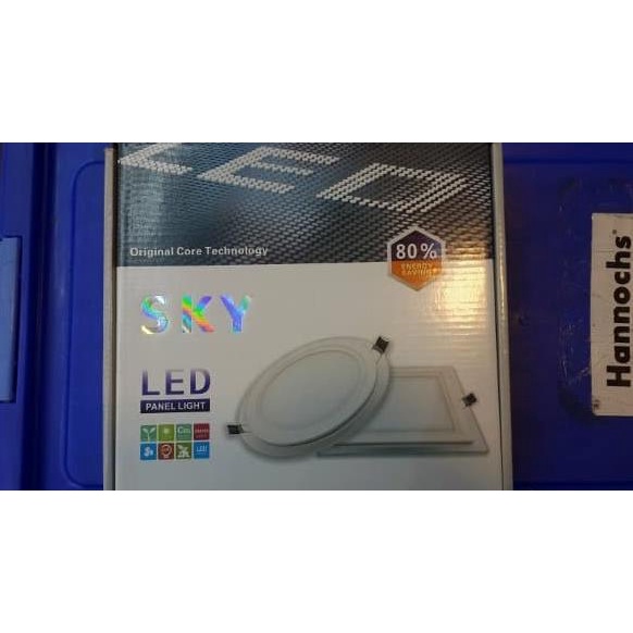 Skyled Downlight Panel LED SKY401 18w 6000K White -LISTRIK24