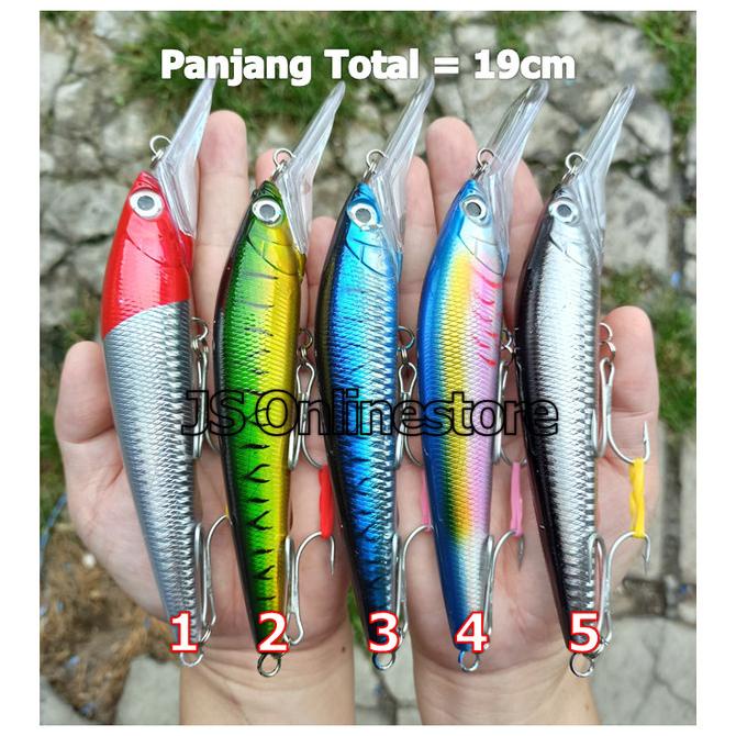 Umpan Pancing Minnow Trolling P