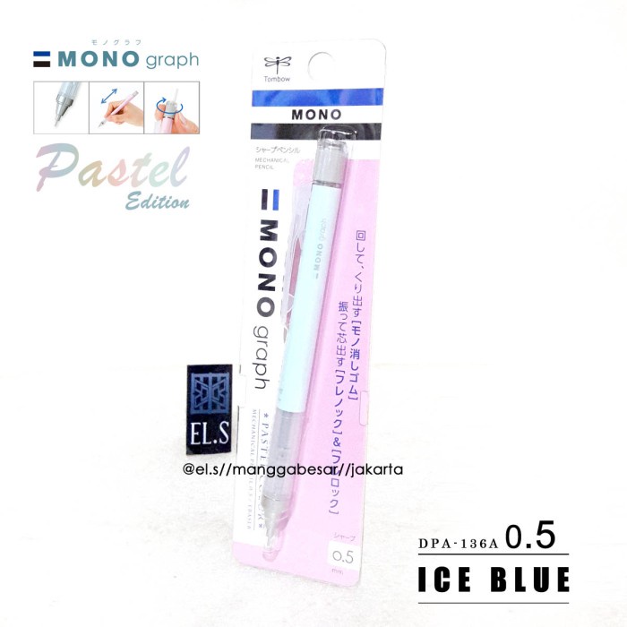 

BISA COD Tombow Mono Graph 0.5 Pastel Edition (Pensil Mekanik) /ALAT TULIS AESTHETIC/ALAT TULIS