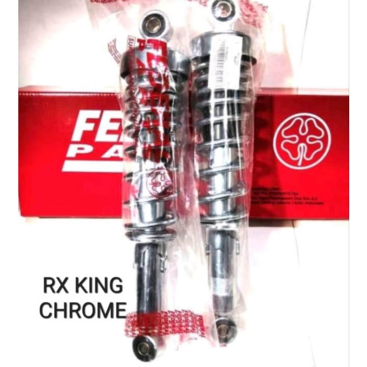 SHOCK BELAKANG RX KING CHROME FEDERAL PARTS