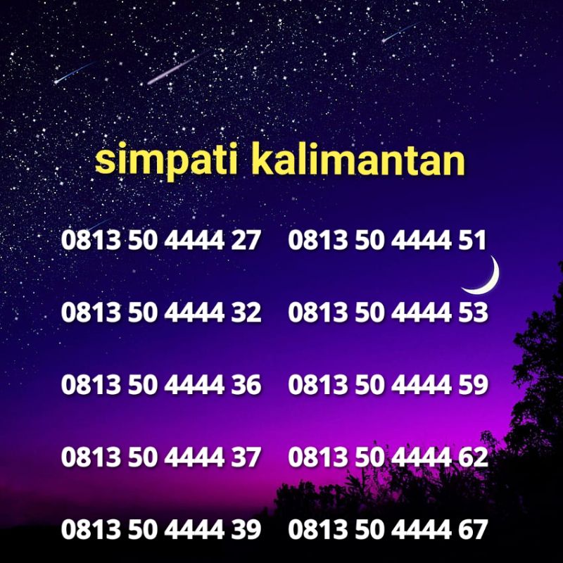 nomor cantik 4444 kalimantan