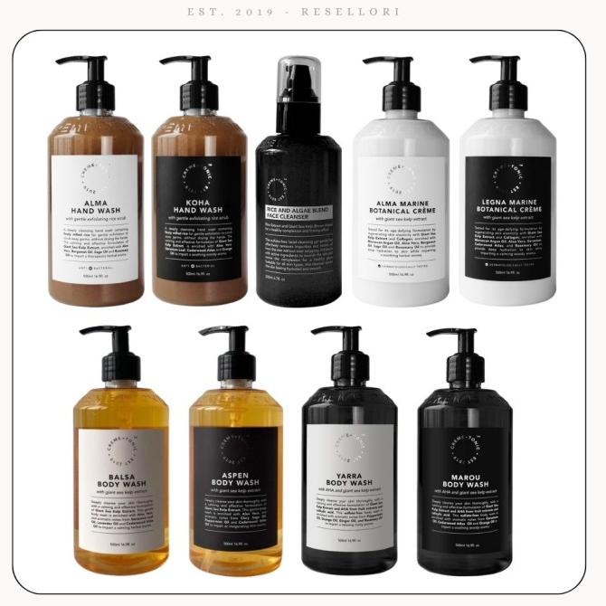 Creme and Tonic Hand Wash - Body Wash - Body Lotion 500ml