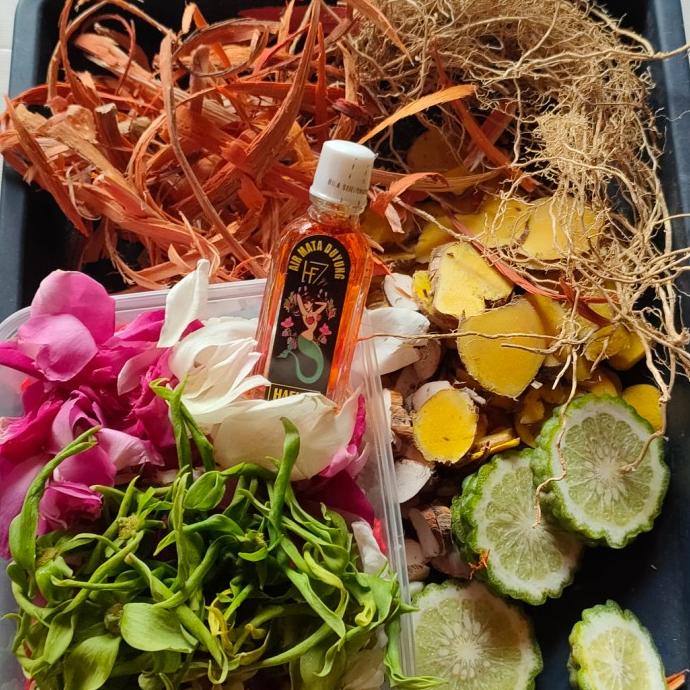Bunga Mandi Macan kerah Aroma therapi