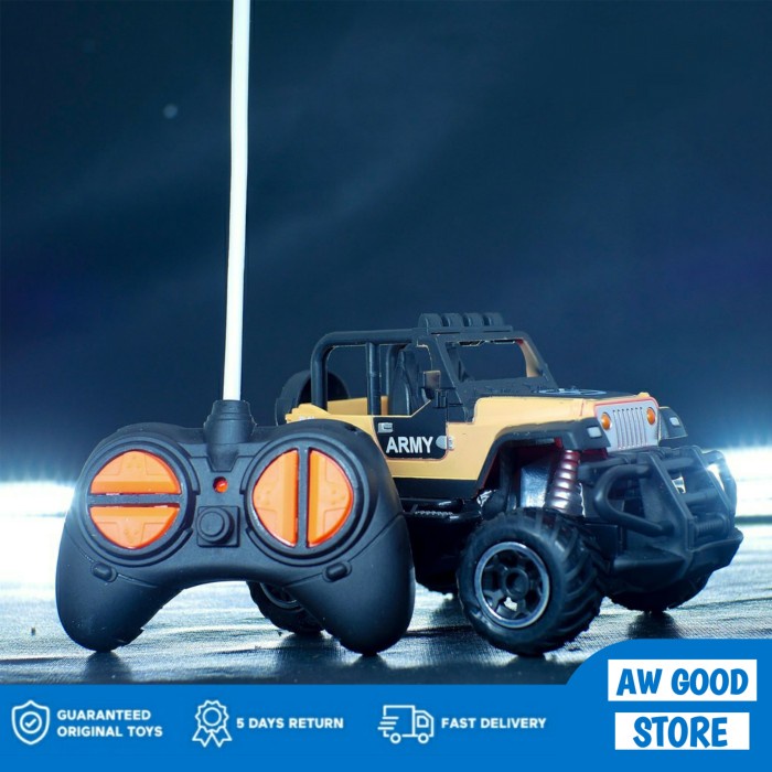 Must Have Mainan Rc Car Jeep Offroad Anak - Mainan Mobil Rc Jeep Tentara Murah Terlaris