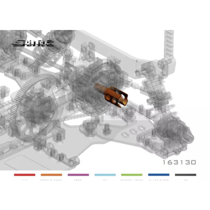 Promo Snrc/Blazerc 163130 Spring Steel Diff Cup Rc Rally 1:10 Dt2 Termurah