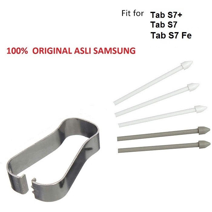 

Terlaris Samsung Refill Tip Nib Ujung Mata Stylus Spen Tab S7 Plus 5G S7+ Ori