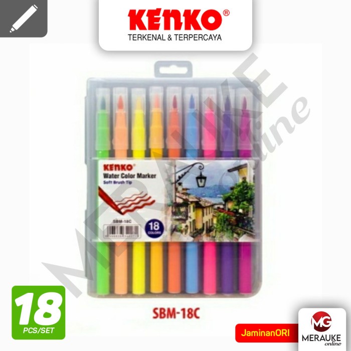 

Terlaris Brush Pen Color Kenko Soft Marker Sbm-18