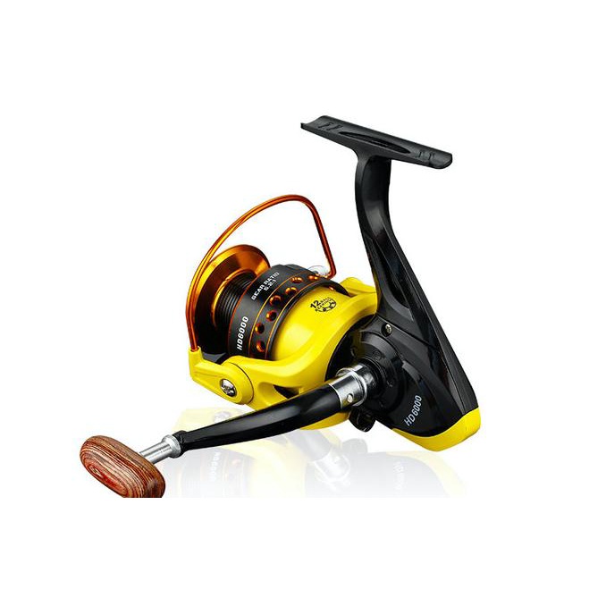 REEL KUNING SPOOL METAL 12BB HD SERIES LIEYUWANG 1000-7000