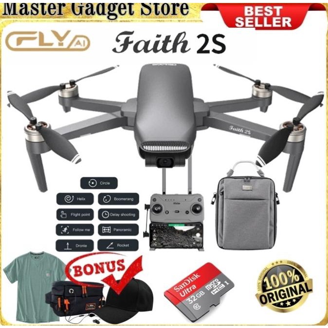 DRONE CFLY FAITH 2S 3-AXIS GIMBAL CAMERA SONY 4K HD FPV Drone