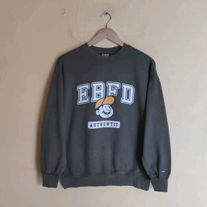 Ebbets Field EBFD Authentic Logo Olive