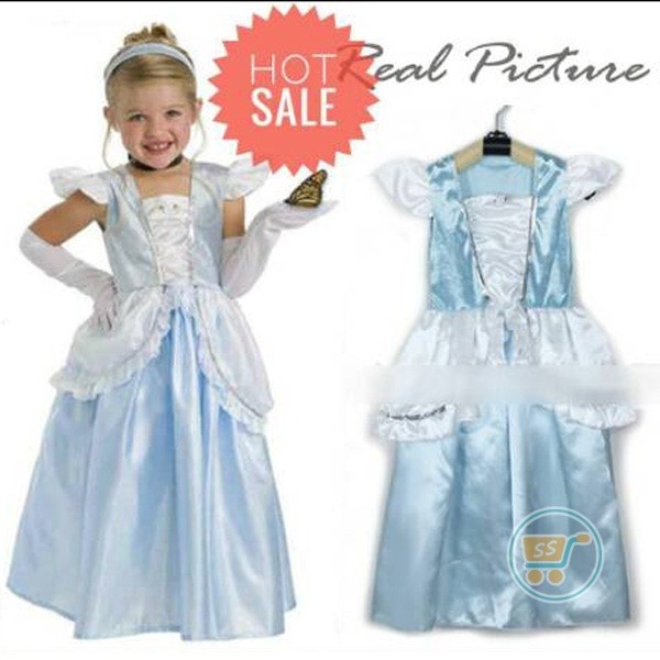 Dress Anak Cinderella Gaun Princess Kids Girl Baju Pesta Ultah Hadiah