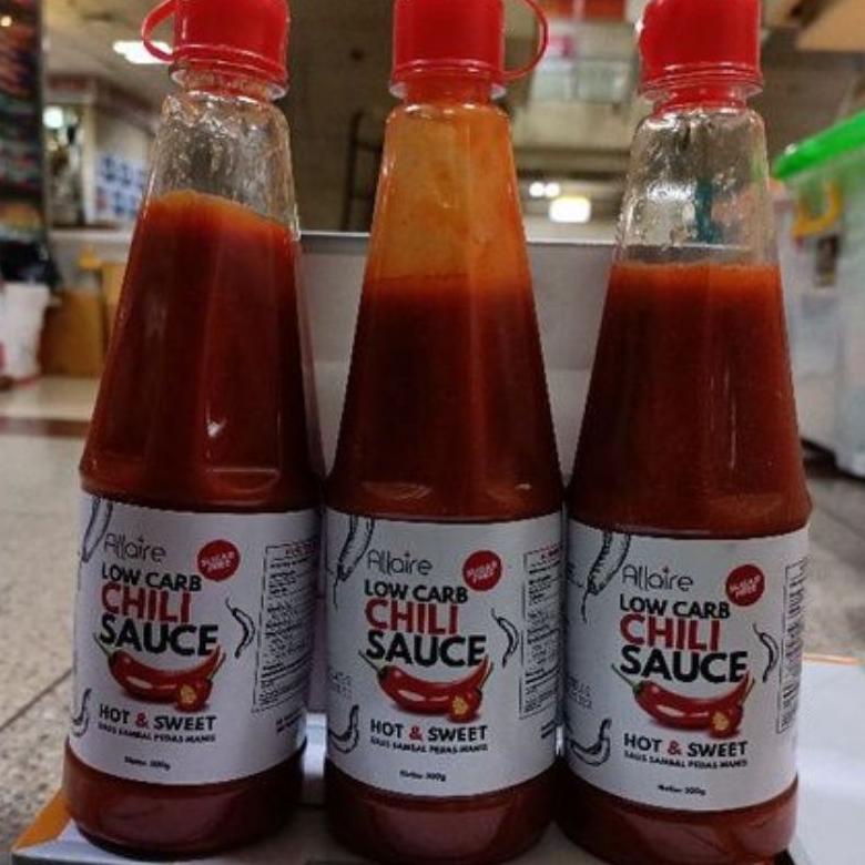 

Keto Chili Sauce Hot & Sweet 300gr Sugar Free