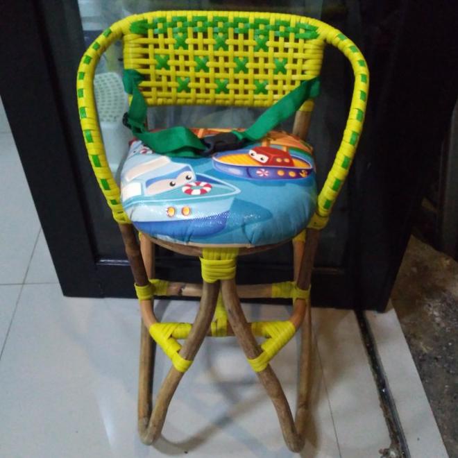 Bangku Kursi Rotan Bonceng Motor Skywave/ Hayate/ Vespa + Seat Belt