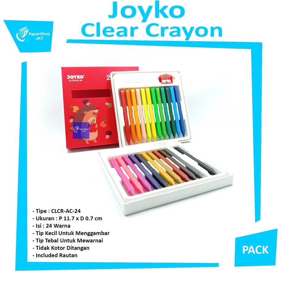 

MurMer⚜ JOYKO - Crayon - CLCR-AC-24 Clear Crayon - Pack SZE