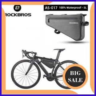 Rockbros Tas Sepeda MTB Frame Tas Sepeda Roadbike Waterproof 5L Z804Z