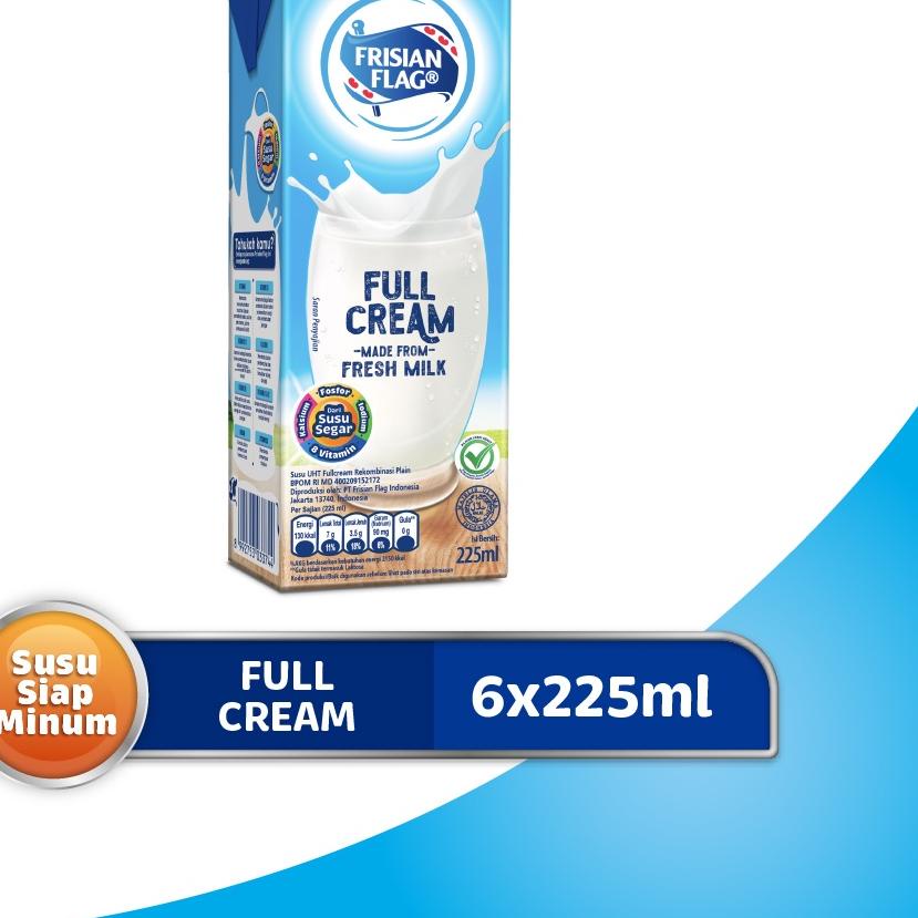 

Discount✅⭐Frisian Flag UHT Full Cream 225 ml x6