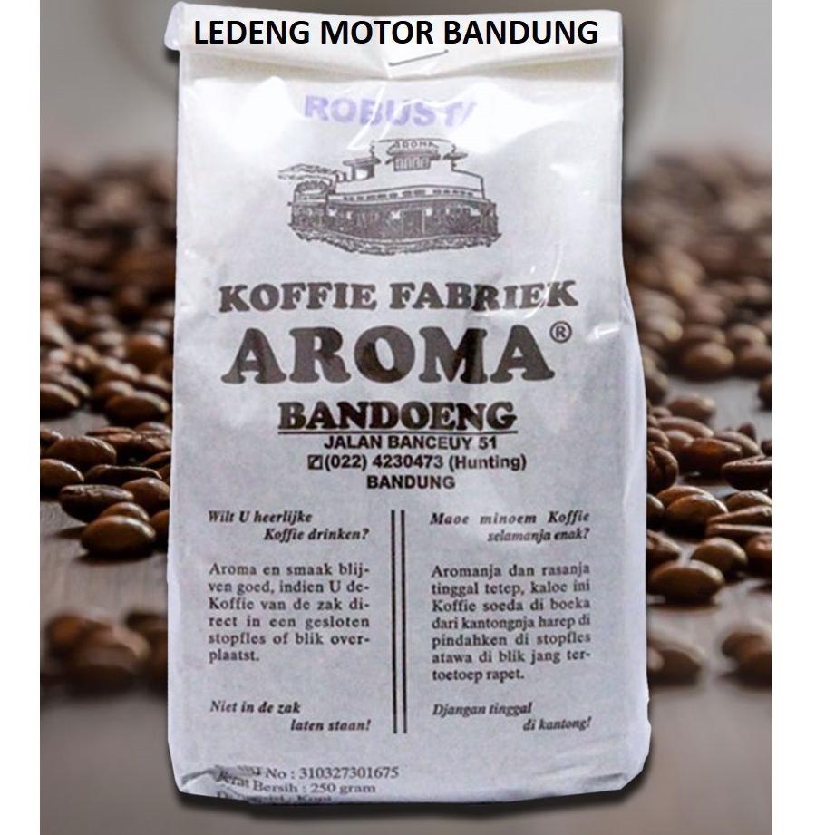 

DISCOUNT !!! Kopi Aroma Bandung Original Koffie Fabriek Banceuy 51 Coffee Bandoeng Robusta Moka Arabika 250 gram [KODE 37]