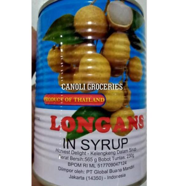 

DISKON !! LONGAN KALENG HARVEST DELIGHT II LONGANS IN SYRUP II LENGKENG [KODE 701]