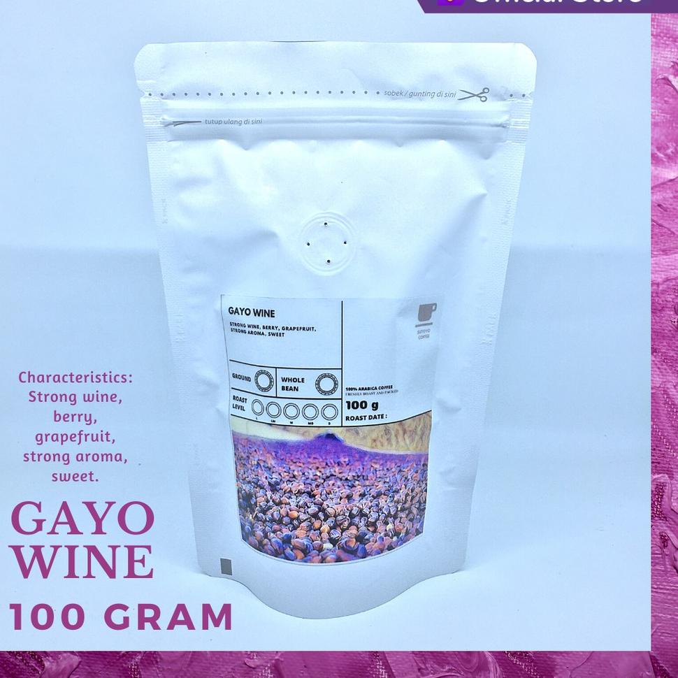 

DISCOUNT !! SUTOYO COFFEE – Kopi Arabika Aceh Gayo Natural Wine Process 100 Gram by Sutoyo Coffee | Single Origin | Roast Beans [KODE 373]