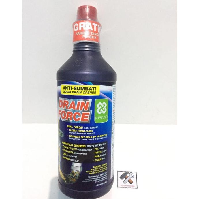 OBAT ANTI SUMBAT SALURAN AIR WC KAMAR MANDI PEMBERSIH TERSUMBAT