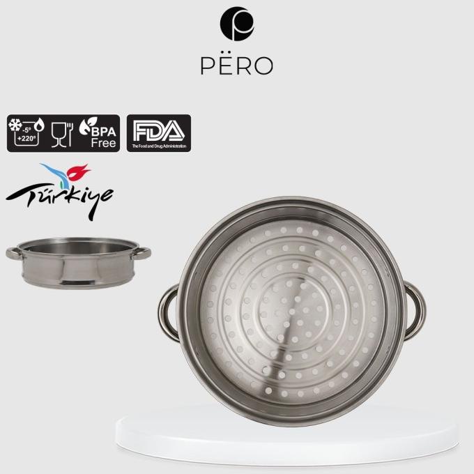 PERO FOOD STEAMER / PENGUKUS MAKANAN MULTIFUNGSI