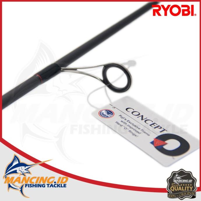 Gratis Ongkir Joran Ryobi Bonito S662UL (Fuji) Ultra Light Fishing Rod Spinning Kualitas Terbaik (mc00gs)