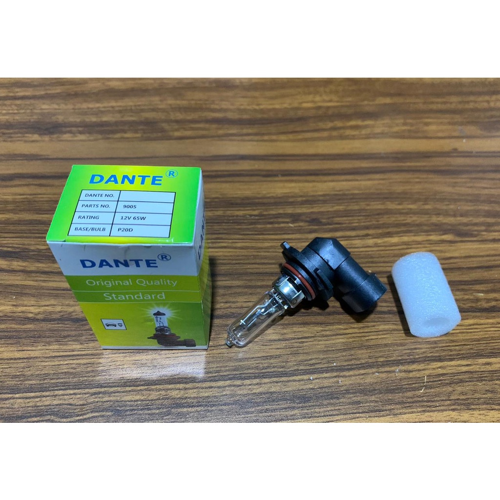 Bohlam lampu HB3 12V 65W 9005 Dante 100% ORIGINAL