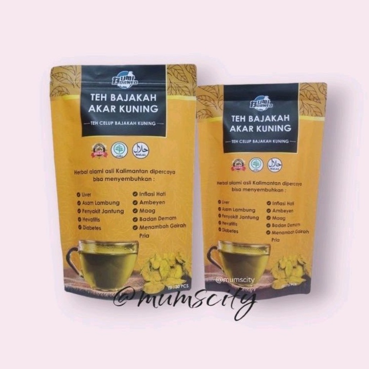 

Teh Bajakah Akar Kuning