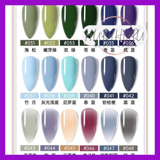 Risyal Bold Color Nail Gel Kutek Gel Uv/Led Murah Banget 