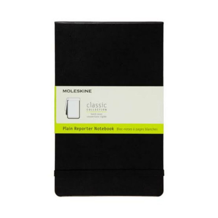 

TERLARIS Moleskine Plain Reporter Notebook Pocket Size /BUKU TULIS SEKOLAH/BUKU TULIS SIDU/BUKU