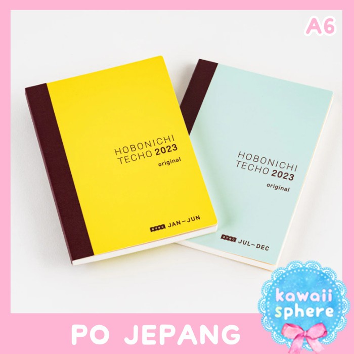 

Discount Hobonichi Techo 2023 A6 Avec 2 Books Set Hobonichi 2023 /BUKU TULIS SEKOLAH/BUKU TULIS