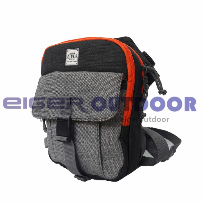 Tas Eiger 7406 Legpacker 1.0 Brown - Tas Selempang Paha (Z7K5) Multi Slempang Gratis Ongkir Legpack 