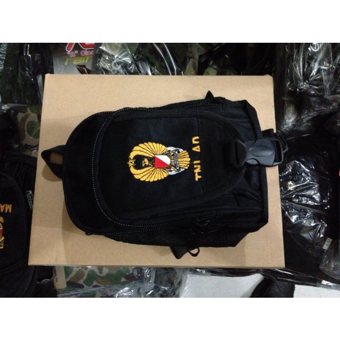 Tas Paha TNI AD (W1H4) Pouch Molle Bag Sling Bag Tas Pria Tas Tactical COD Waterproof F2S9 Bag Track