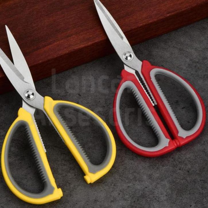 

Must Buy11.11 Gunting Serbaguna Multifungsi Stainless Steel Tajam Soft Grip Gagang Empuk Anti Karat 19 cm 951♙