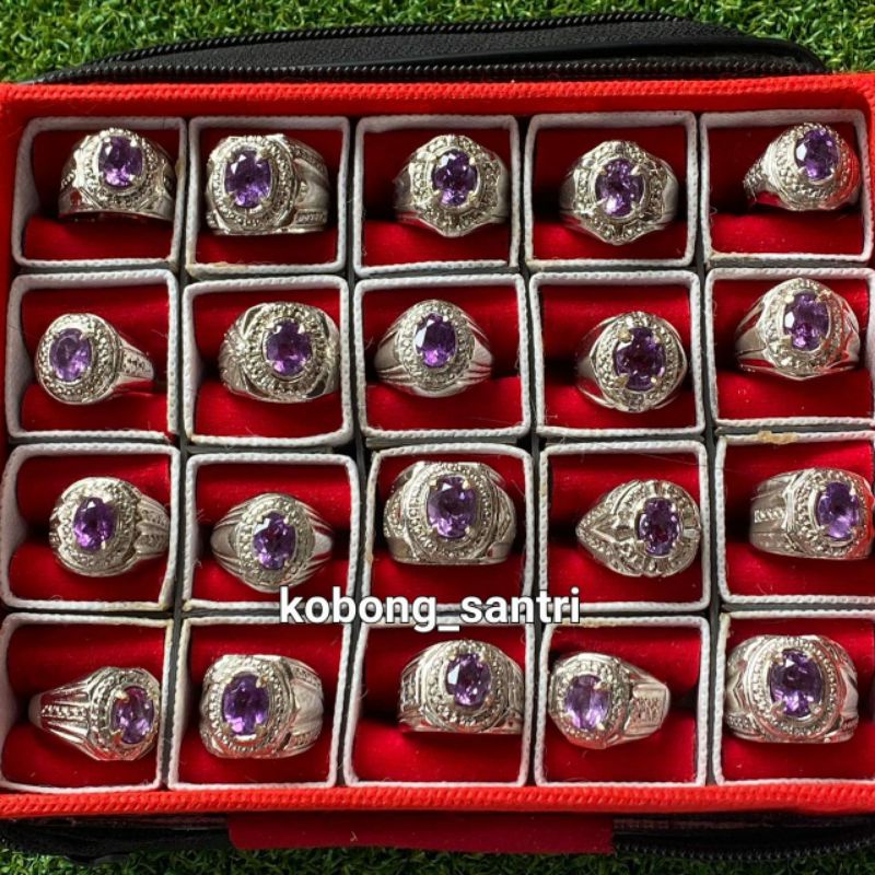 cincin batu akik bungur (N)