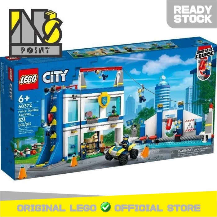 LEGO 60372 City - Akademi Pelatihan Polisi - Mainan Edukasi Anak