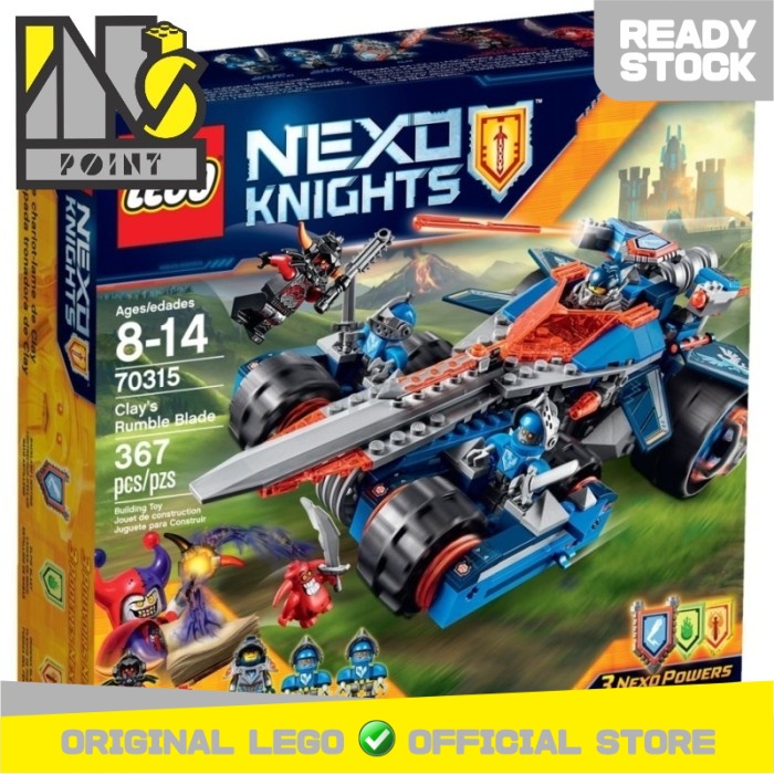 LEGO 70315 - Nexo Knights - Clay's Rumble Blade