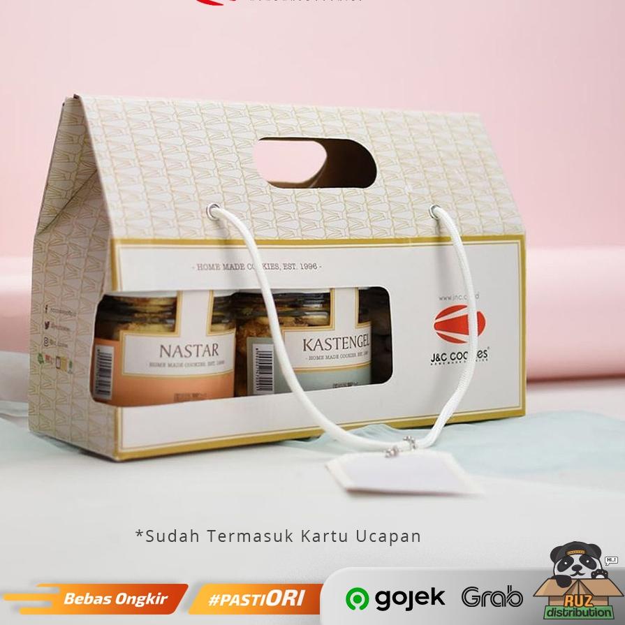 

Sale⭐Parsel Hampers Kue Kering JNC J&C Cookies Paper Tray