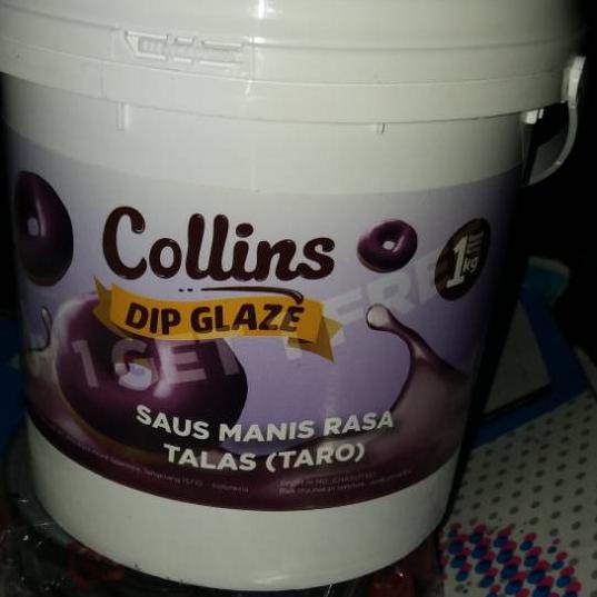 

COD✅⭐Collins Dip Glaze Taro 1 Kg / Hrg per 1 pcs