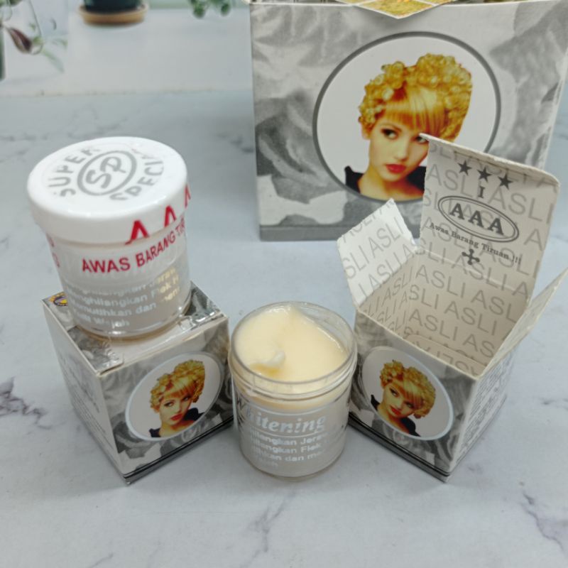 LUSINAN(BOX) CREAM SP MUTIARA PUTIH SEGEL AAA BOX