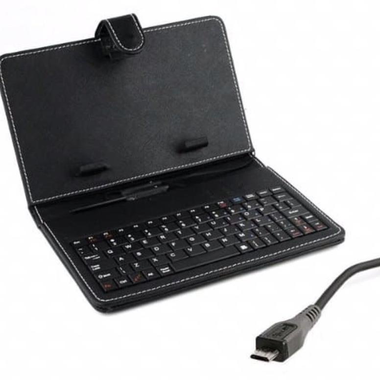 Kekinian - Keyboard case tablet 10 / Sarung tablet 10inch / Case keyboard tablet universal ,,