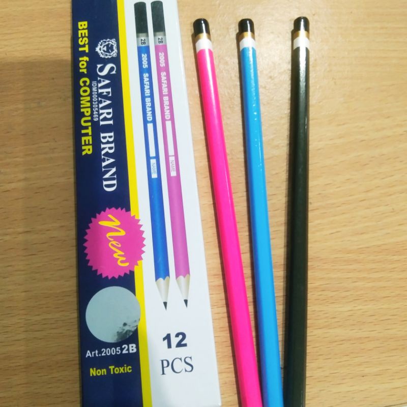 

1 Pack PENSIL 2B SAFARI BRAND Best for computer