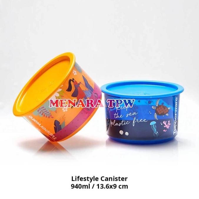 Tupperware Lifestyle Canister 2Pcs