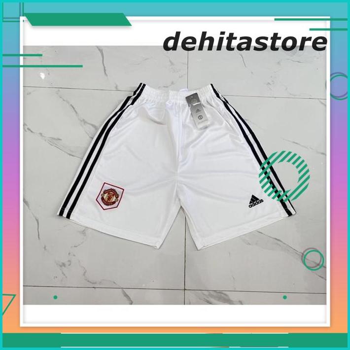 CELANA BOLA MU HOME PUTIH 2022/2023  IMPORT PREMIUM CELANA MU HOME 2020 PUTIH BEST QUALITY