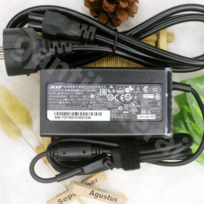 Charger Adaptor Cas Ori Acer Swift 3 SF314-54 SF314-52 19V~3.42A 65W