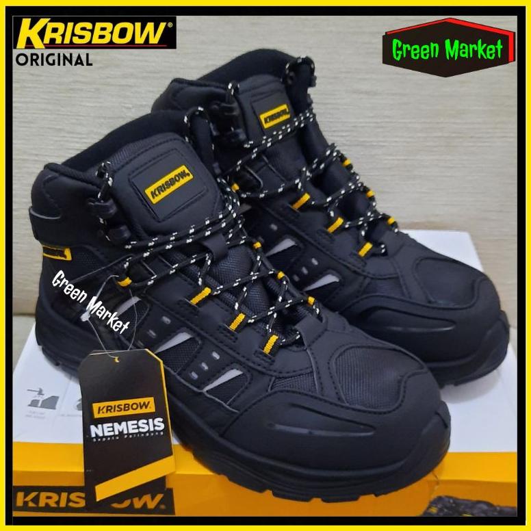 Sepatu Safety Krisbow Nemesis || Safety Shoes Krisbow Nemesis Mandiriseptia