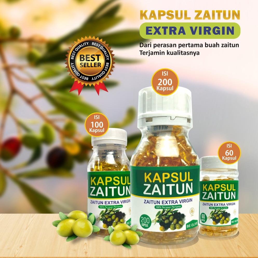 Kapsul Minyak Zaitun Extra Virgin