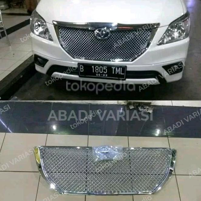 Grill Grand Innova 2014 Model Bentley Chrome